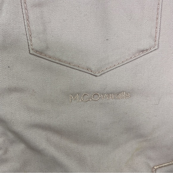 M.C. Overalls Pink Short Sleeve Collard Overalls sz S - Picture 4 of 10